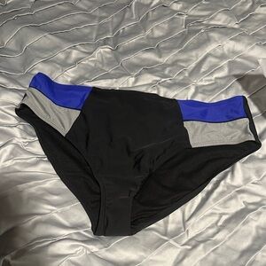 Everlast Black and Blue Bikini Bottom